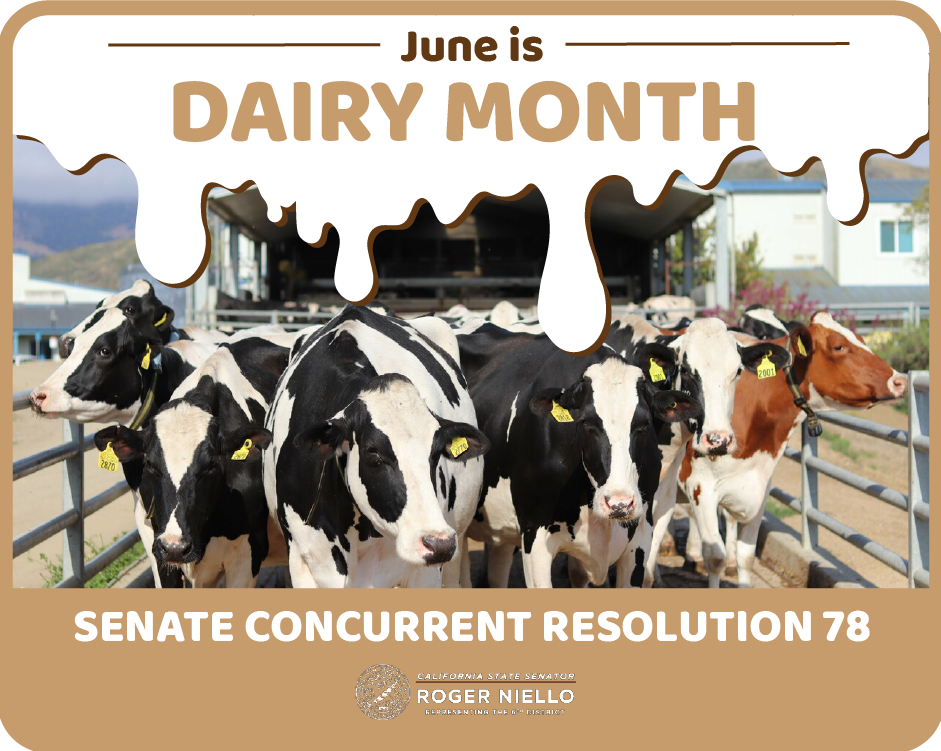 Scr 78 dairy month senator roger niello
